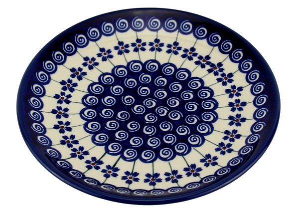Polish Pottery Salad & Dessert Plate 7.5