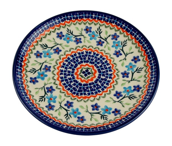 Polish Pottery Salad & Dessert Plate 7.5