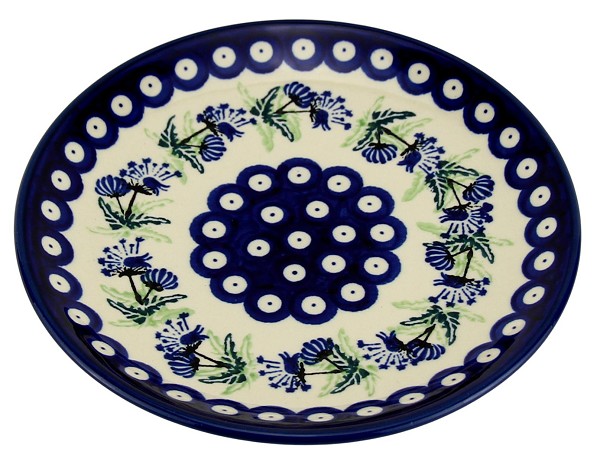Polish Pottery Salad & Dessert Plate 7.5