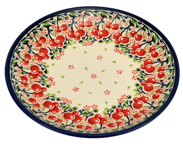 Polish Pottery Salad & Dessert Plate 7.5