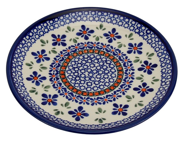 Polish Pottery Salad & Dessert Plate 7.5