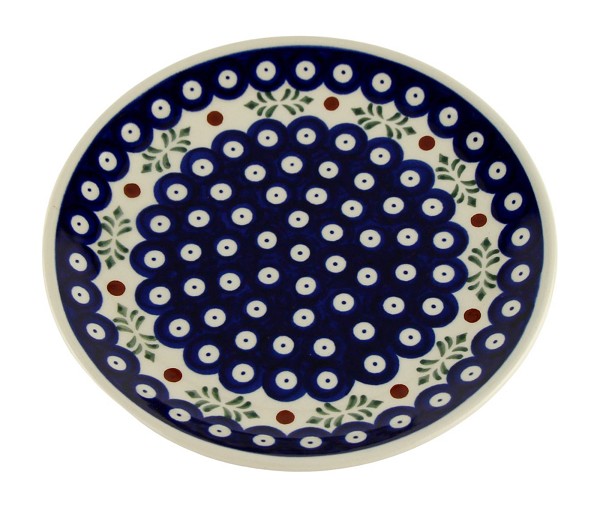 Polish Pottery Salad & Dessert Plate 7.5