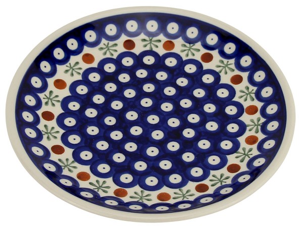 Polish Pottery Salad & Dessert Plate 7.5
