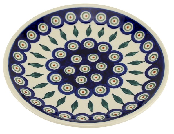 Polish Pottery Salad & Dessert Plate 7.5