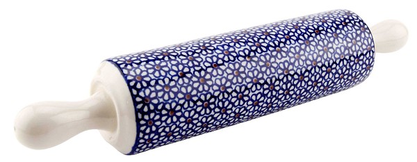 Polish Pottery Rolling Pin 12.5