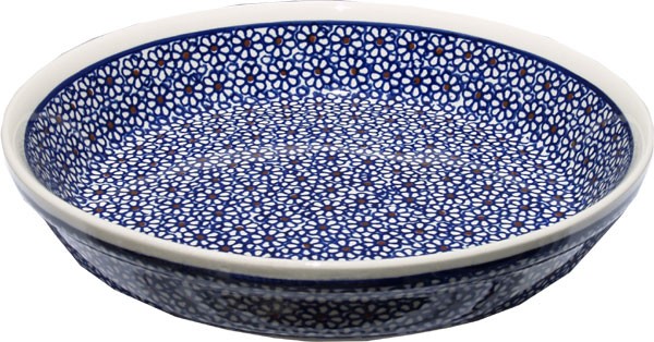 Polish Pottery Pie & Quiche Dish 9.75