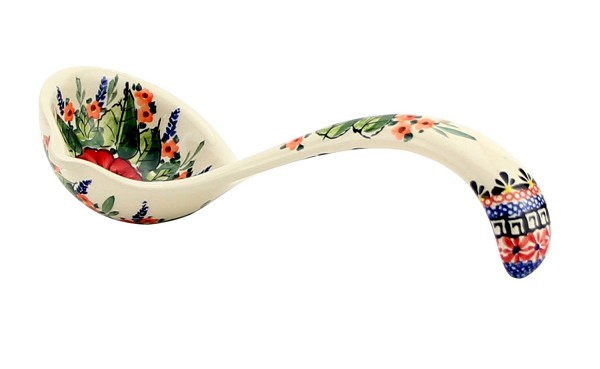 Polish Pottery Soup Ladle 10