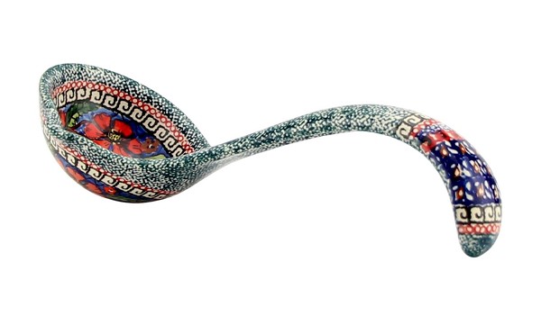 Polish Pottery Soup Ladle 10