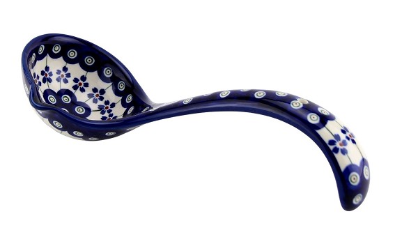 Polish Pottery Soup Ladle 10