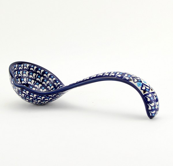 Polish Pottery Soup Ladle 10