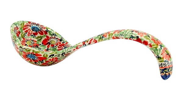 Polish Pottery Soup Ladle 10