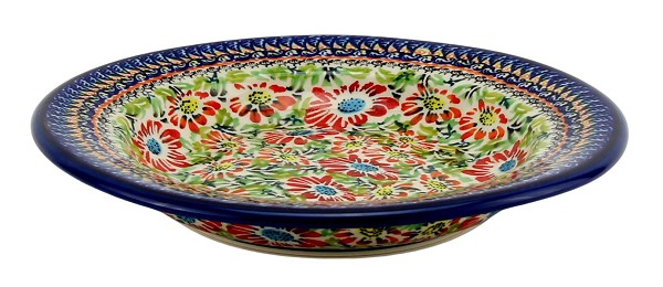 Polish Pottery Soup & Pasta Bowl 9.5