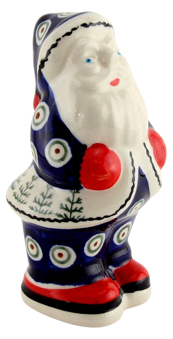 Polish Pottery Santa Claus Figurine 6