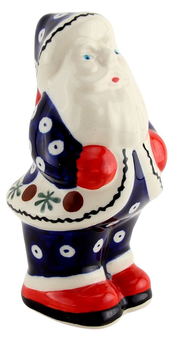 Polish Pottery Santa Claus Figurine 6