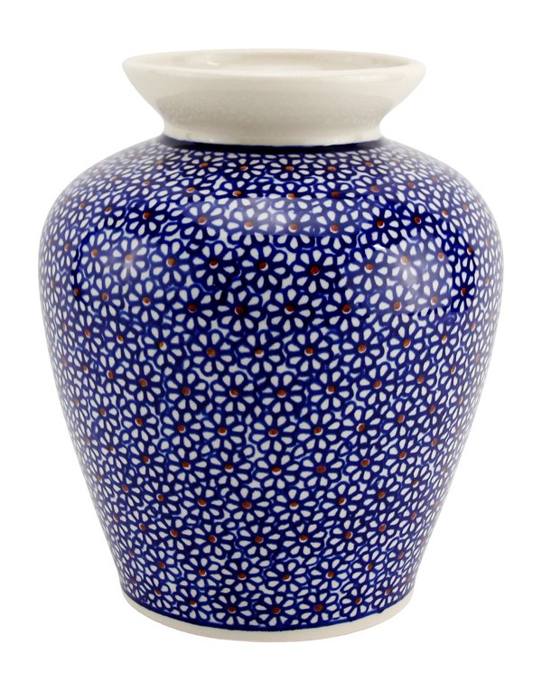 Polish Pottery Vase 7.75