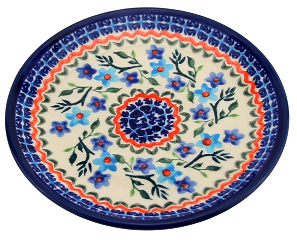 Polish Pottery Dessert & Appetizer Plate 6.5