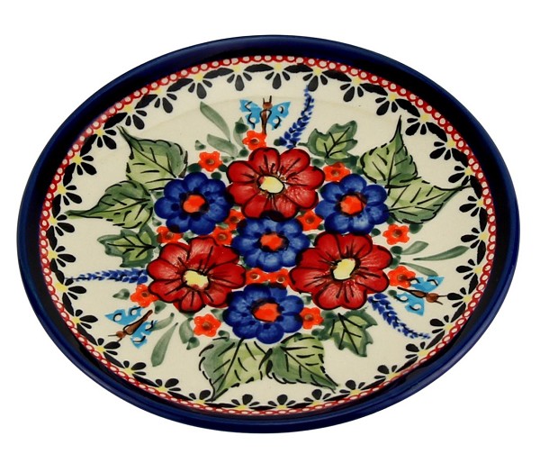 Polish Pottery Dessert & Appetizer Plate 6.5