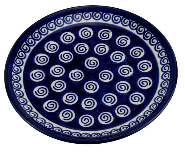 Polish Pottery Dessert & Appetizer Plate 6.5