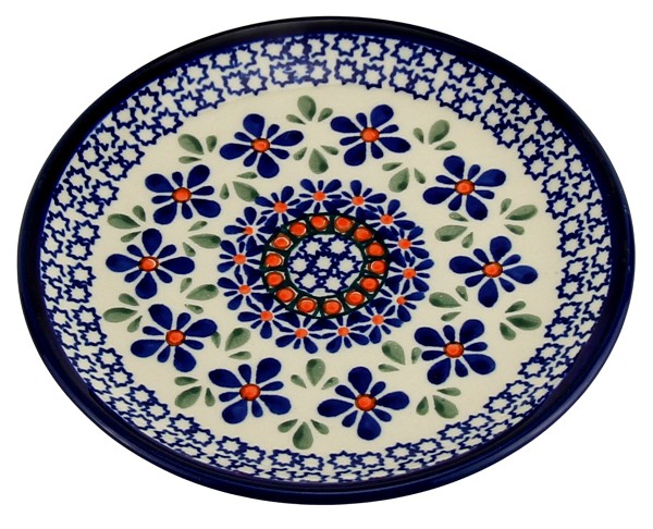 Polish Pottery Dessert & Appetizer Plate 6.5