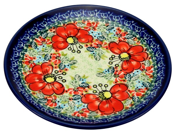 Polish Pottery Dessert & Appetizer Plate 6.5