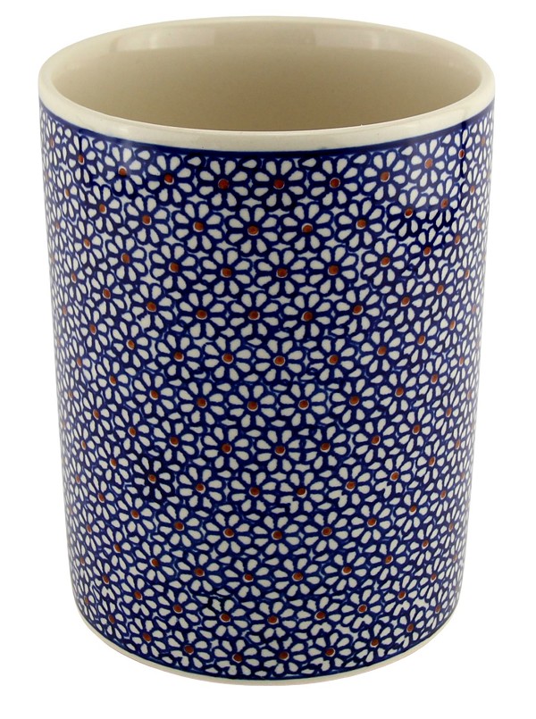 Polish Pottery Utensil Holder Crock 7