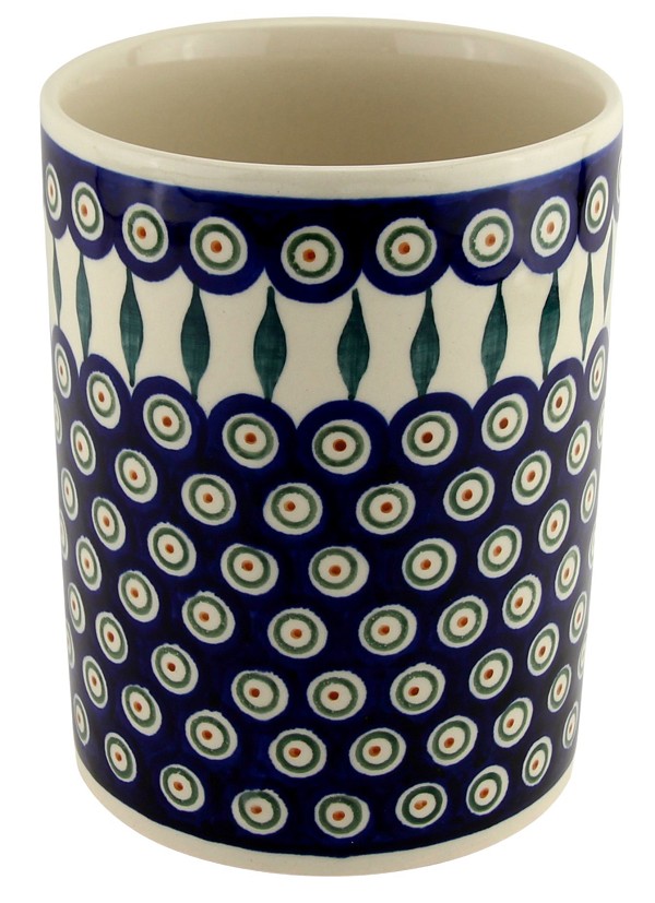 Polish Pottery Utensil Holder Crock 7