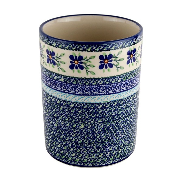 Polish Pottery Utensil Holder Crock 7