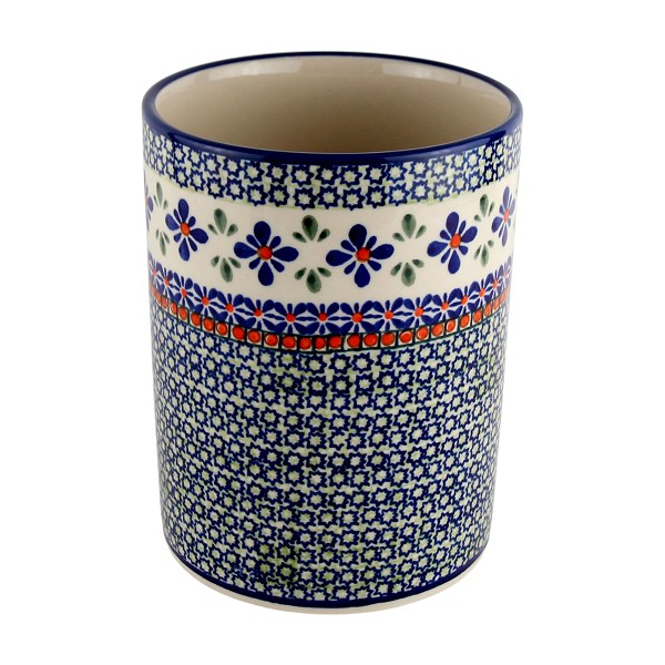 Polish Pottery Utensil Holder Crock 7