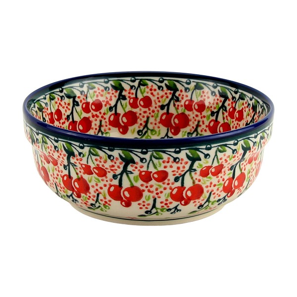 Polish Pottery Cereal & Salad Bowl 6