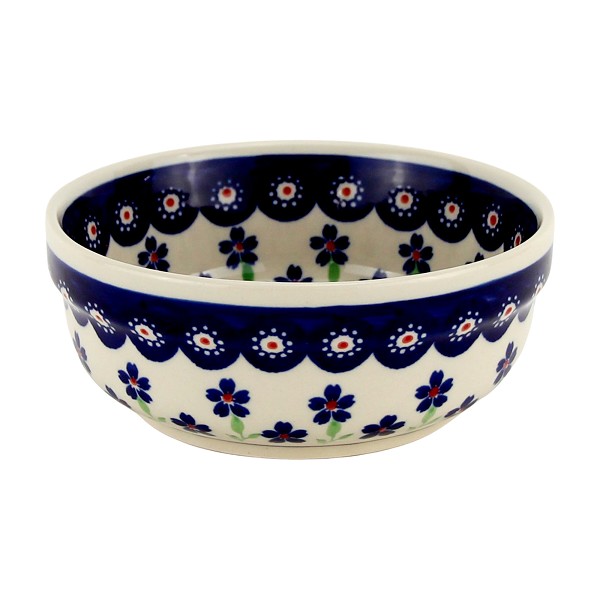 Polish Pottery Cereal & Salad Bowl 6