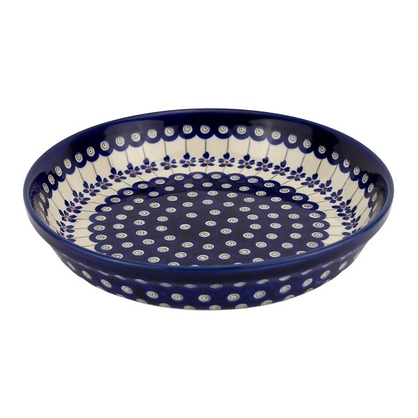 Polish Pottery Pie & Quiche Dish 9.75