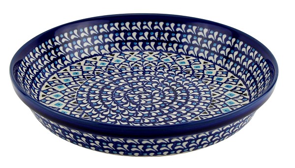 Polish Pottery Pie & Quiche Dish 9.75