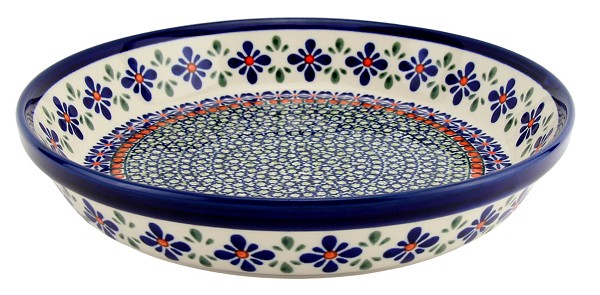Polish Pottery Pie & Quiche Dish 9.75