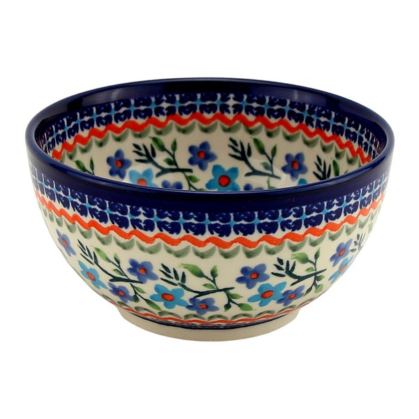 Polish Pottery Cereal & Ice Cream Bowl 5.375