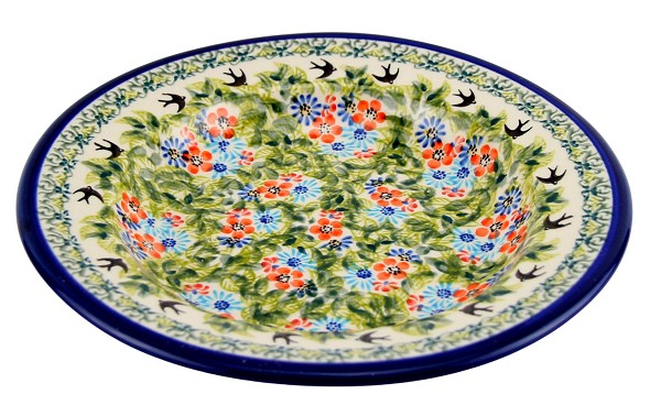 Polish Pottery Soup & Pasta Bowl 9.5