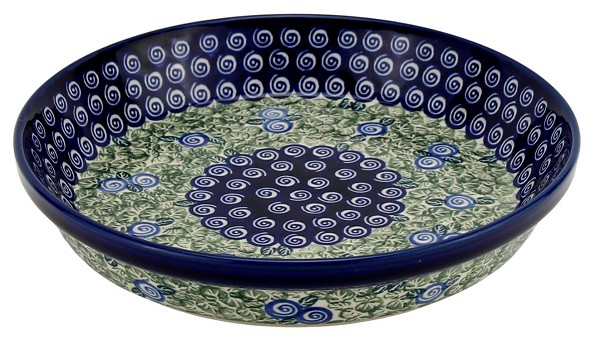 Polish Pottery Pie & Quiche Dish 9.75
