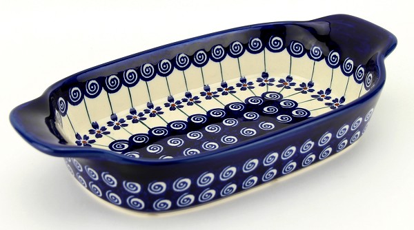 Polish Pottery Rectangular Serving Dish 10