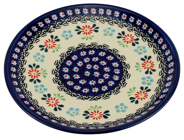 Polish Pottery Salad & Dessert Plate 7.5