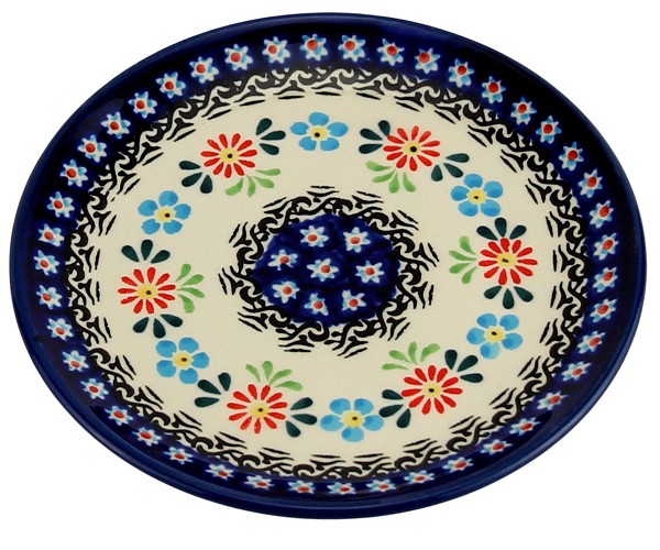 Polish Pottery Dessert & Appetizer Plate 6.5