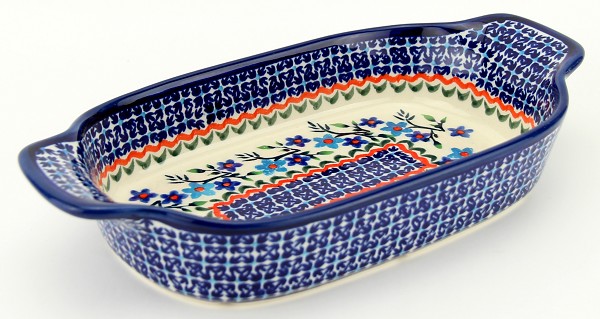 Polish Pottery Rectangular Serving Dish 10