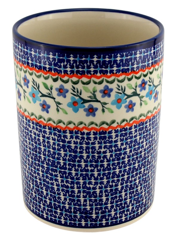 Polish Pottery Utensil Holder Crock 7