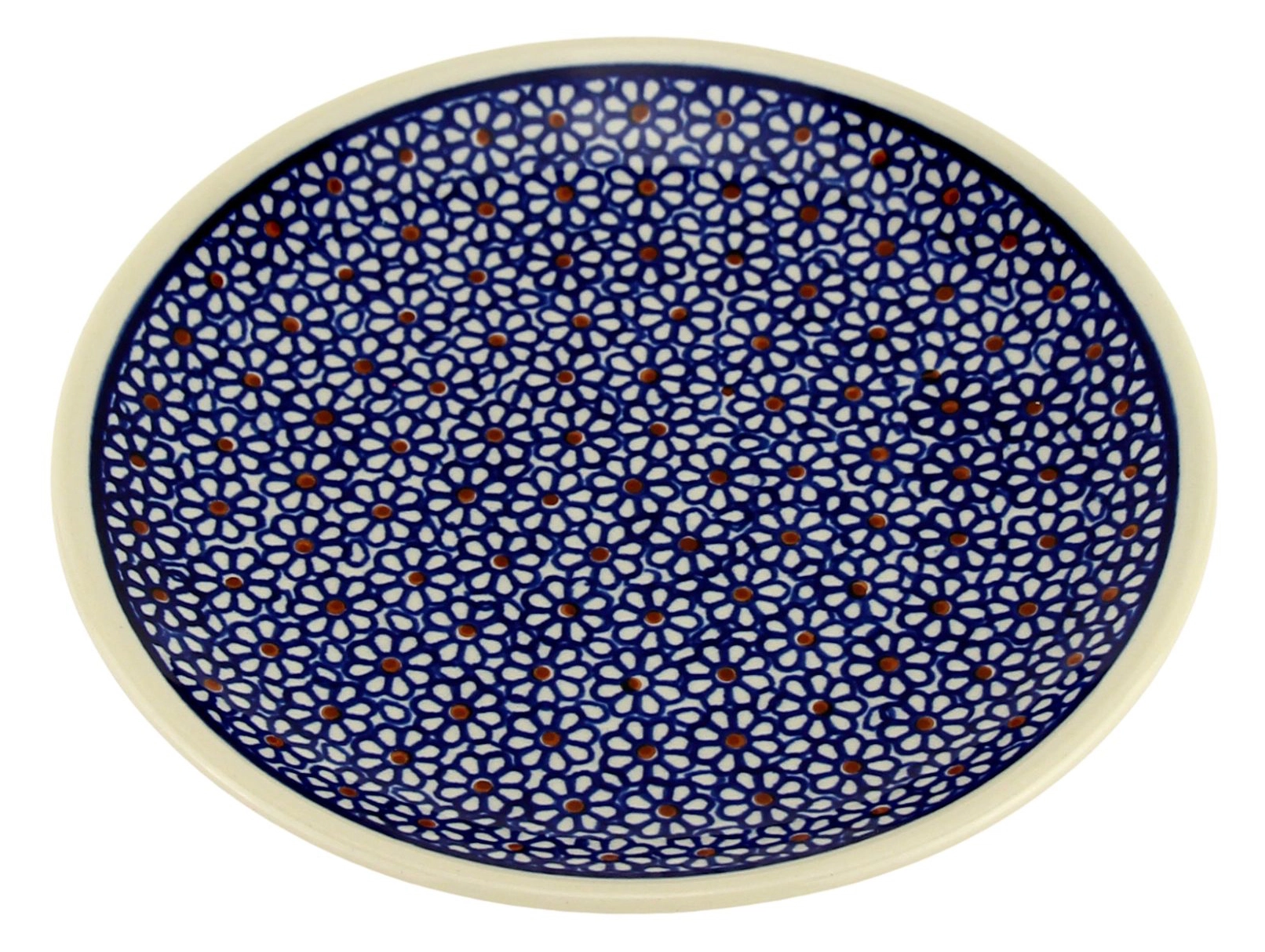 Polish Pottery Salad & Dessert Plate 7.5