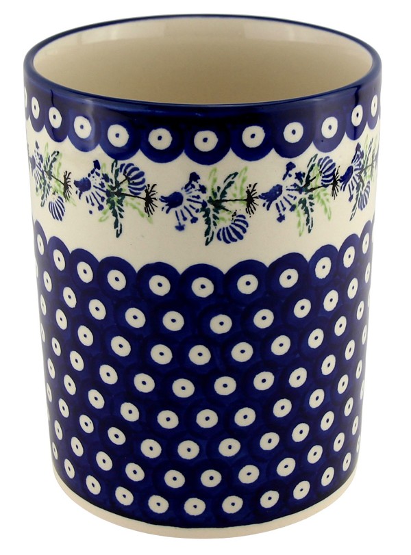 Polish Pottery Utensil Holder Crock 7