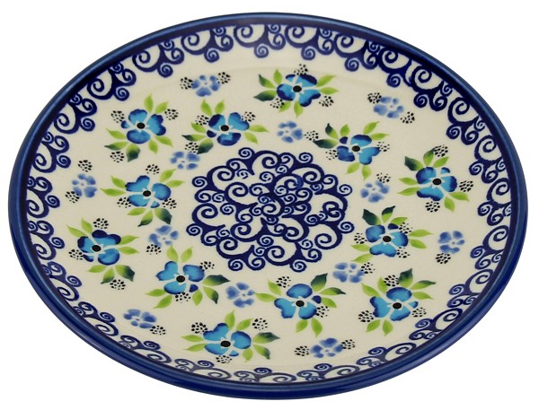 Polish Pottery Salad & Dessert Plate 7.5