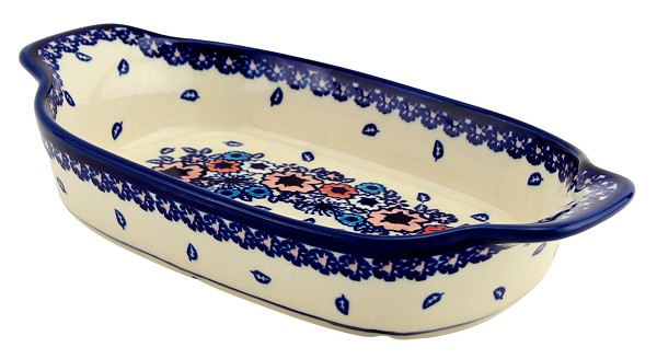 Polish Pottery Rectangular Serving Dish 10