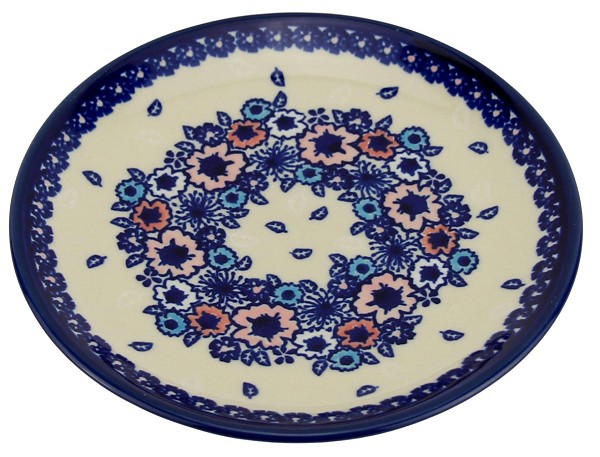 Polish Pottery Salad & Dessert Plate 7.5