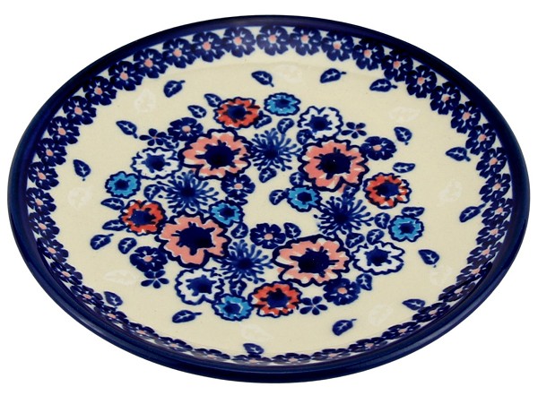 Polish Pottery Dessert & Appetizer Plate 6.5
