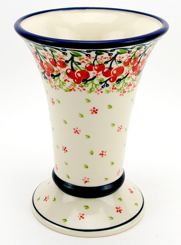 Polish Pottery Vase 7.5