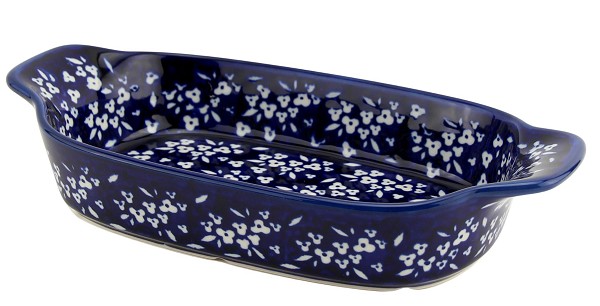 Polish Pottery Rectangular Serving Dish 10