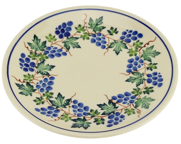 Polish Pottery Salad & Dessert Plate 7.5